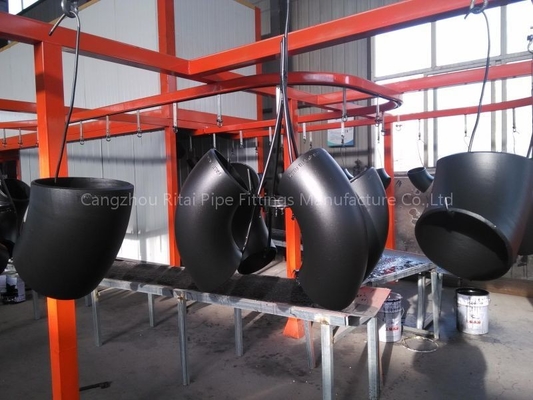 B16.9 A234 SCH40 STD 90 батт MS 1.5D LR степени сварило стальное колено трубы безшовное
