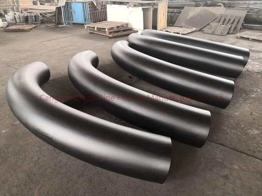 Sch40 Sch80 90 сварка стали углерода A53 загиба ASTM A105 локтя степени 106GR.B