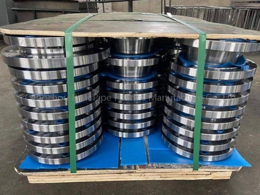 Индустрия клапана шеи ASTM A105 A105N фланца кованой стали 150LB длинная сваривая