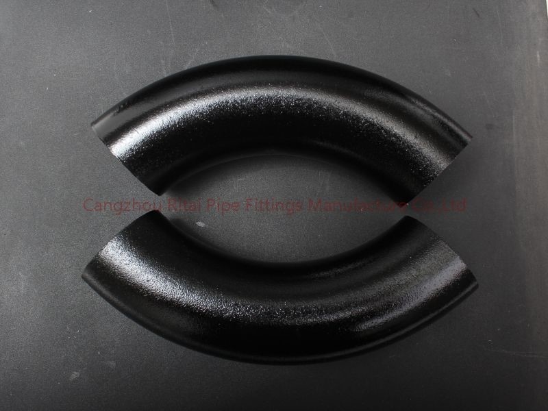 Штуцеры трубки ASTM сварного соединения встык A53Gr.B A106GR.B DN200 XS SCH80 4 дюйма загиб 180 градусов